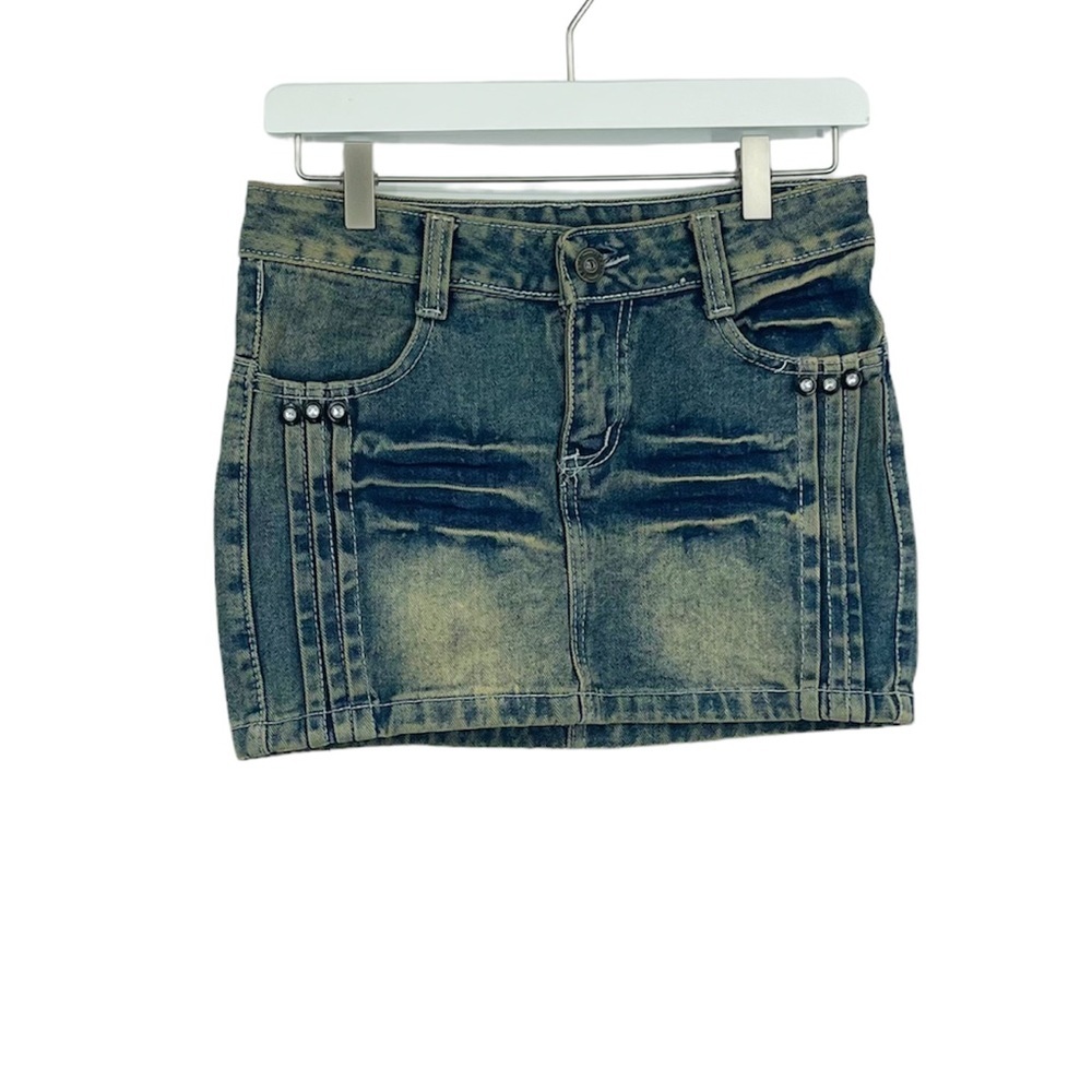 Vintage Y2K Micro Mini Skirt SZ 28